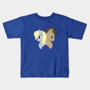 The Companion and the Doctor Kids T-Shirt